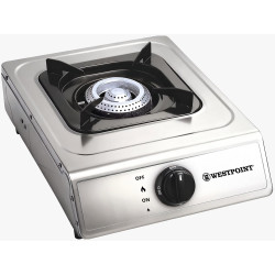 1 Panneau d'Allumage en Fonte à Grille Noire en Acier Inoxydable de Westpoint