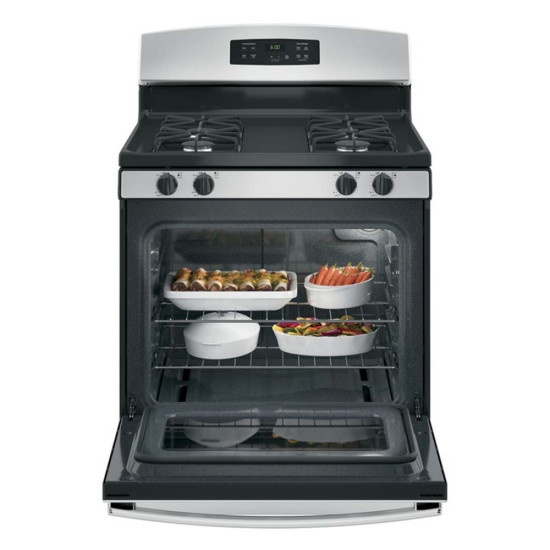 GE GAS RANGE 30" STAINLESS