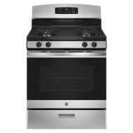 GE GAS RANGE 30" STAINLESS