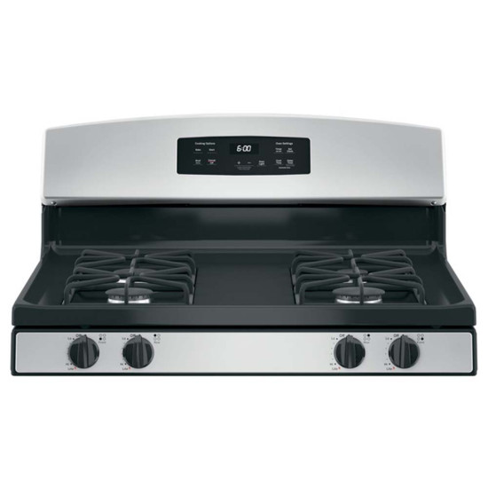 GE GAS RANGE 30" STAINLESS