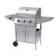 WBBQH-3119GI 3+1 BURNERS WESTPOINT BBQ STAINLESS
