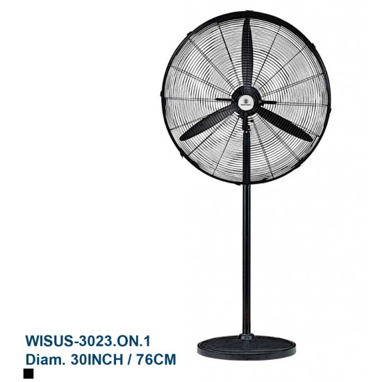 Ventilateur Commercial sur pied de 30 pouces/ 76cm 3 Vitesses Westpoint
