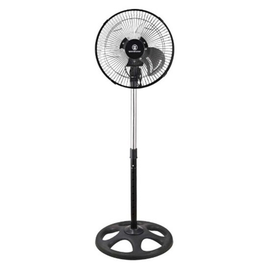 Ventilateur sur Pied de 10 pouces avec Base Ronde - Noir par Westpoint