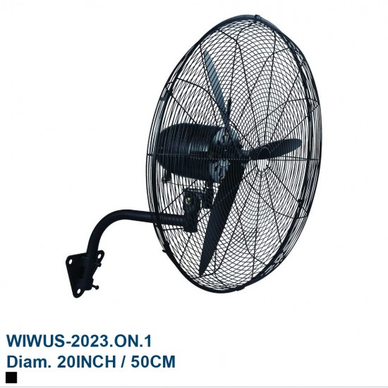 Ventilateur Mural Commercial de 20 pouces/ 50cm 3 Vitesses Westpoint