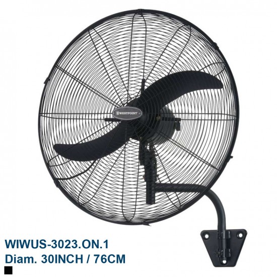 Ventilateur Mural Commercial de 30 pouces/ 76cm 3 Vitesses Westpoint
