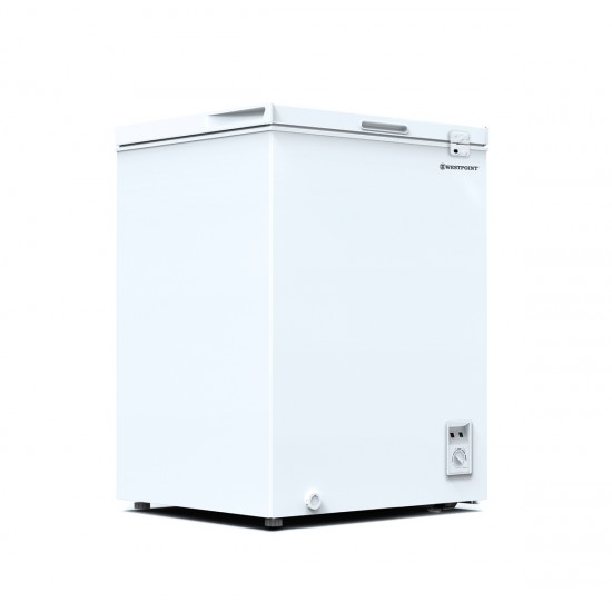 Congélateur Coffre 5 pi³/142 L - Cuve en Aluminium - avec Serrure Westpoint