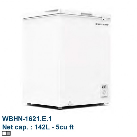 Congélateur Coffre 5 pi³/142 L - Cuve en Aluminium - avec Serrure Westpoint