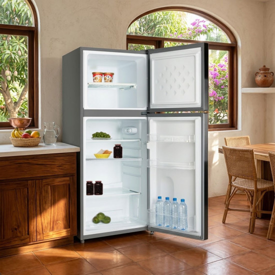 Réfrigérateur de 4pi³/ 112L en Acier Inoxydable de 2 Portes - Froid Statique Westpoint