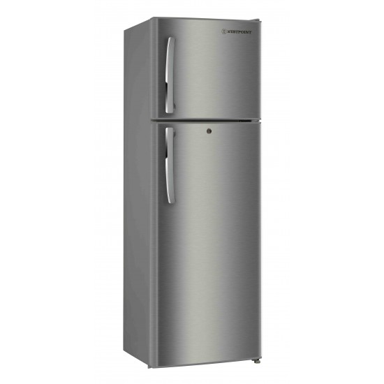 6cu ft/ 168L Defrost Refrigerator Stainless Steel 2 Doors Westpoint