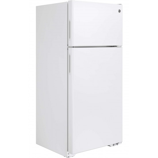 GPE16DTHWW - ENERGY STAR® 15.5 Cu. Ft. Recessed Handle Top-Freezer Refrigerator GPE16DTHWW - ENERGY STAR® 15.5 Cu. Ft. Recessed Handle Top-Freezer Refrigerator