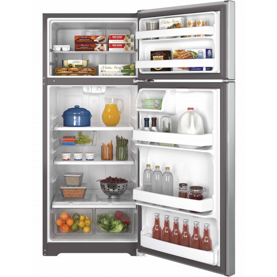GTE18GSHSS - ENERGY STAR® 17.5 Cu. Ft. Top-Freezer Refrigerator