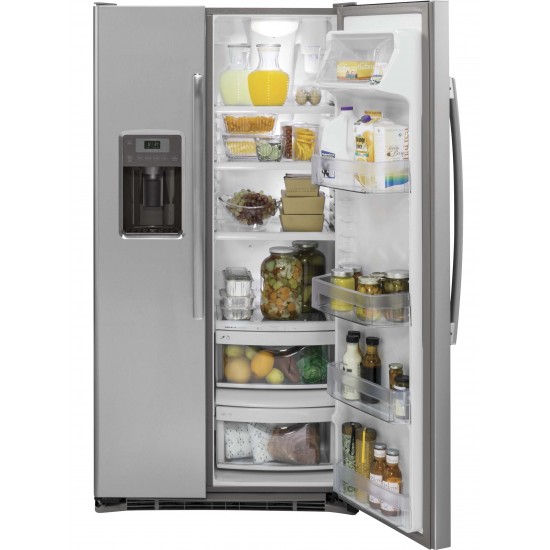 GZS22DSJSS - GE® 21.9 Cu. Ft. Counter-Depth Side-By-Side Refrigerator