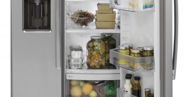 GZS22DSJSS - GE® 21.9 Cu. Ft. Counter-Depth Side-By-Side Refrigerator