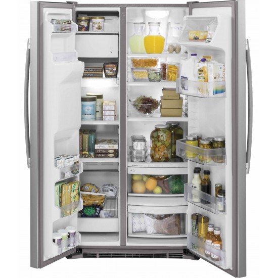 GZS22DSJSS - GE® 21.9 Cu. Ft. Counter-Depth Side-By-Side Refrigerator