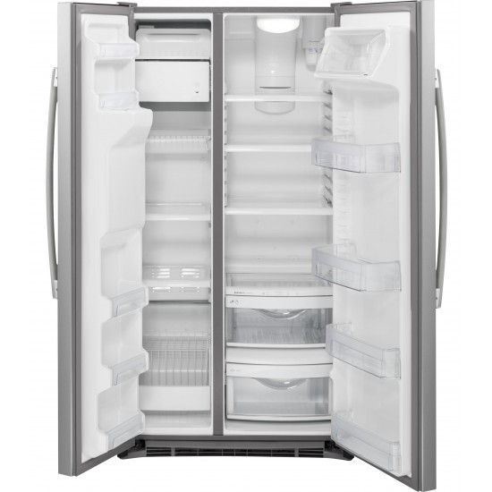 GZS22DSJSS - GE® 21.9 Cu. Ft. Counter-Depth Side-By-Side Refrigerator