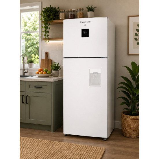 Réfrigérateur 15 pi³ à 2 Portes Sans Givre - Blanc par Westpoint