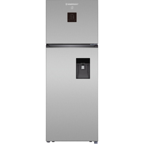 Réfrigérateur 15 pi³ à 2 Portes Sans Givre - Acier Inoxydable par Westpoint