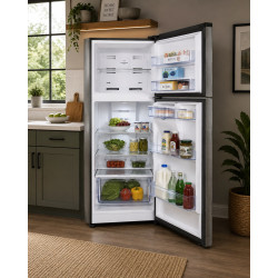 Réfrigérateur 15 pi³ à 2 Portes Sans Givre - Acier Inoxydable par Westpoint