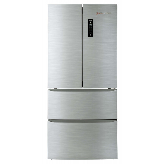 WFDN-4519.Dl.1 - Réfrigérateur en Inox de15 Cuft No-Frost avec Congélateur Inférieur/ 4 Portes Westpoint