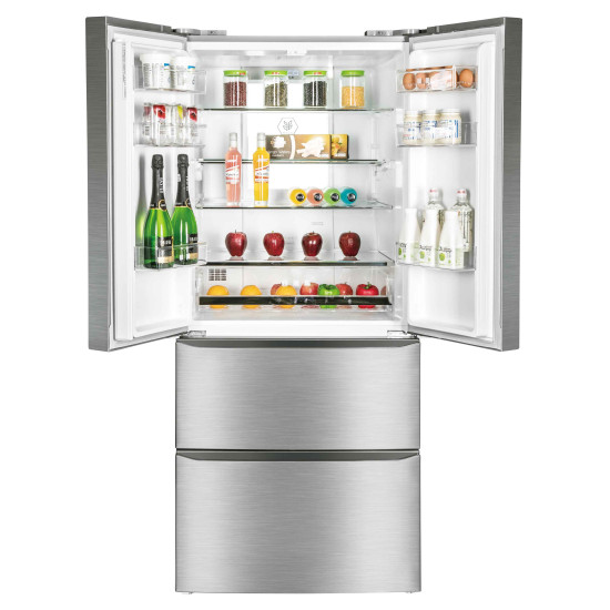 WFDN-4519.Dl.1 - Réfrigérateur en Inox de15 Cuft No-Frost avec Congélateur Inférieur/ 4 Portes Westpoint