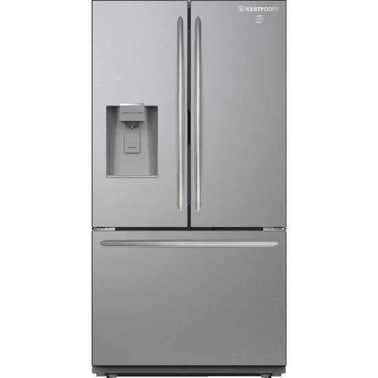 Réfrigérateur 3 Portes No Frost de 28 pi³ - Acier Inoxydable par Westpoint