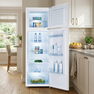Réfrigérateur Solaire de 9pi³/ 260L Blanc de 2 Portes - Froid Statique + Contrôleur de Charge Westpoint