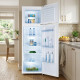Réfrigérateur Solaire de 9pi³/ 260L Blanc de 2 Portes - Froid Statique + Contrôleur de Charge Westpoint