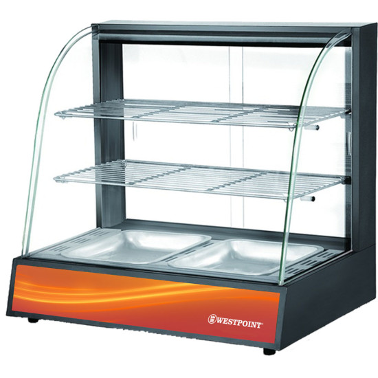 WWSF-8722.1 - Vitrine Chauffante en Verre Courbé par Westpoint