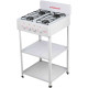 Cuisinière à Gaz Propane de 4 Foyers Monté sur Pieds Westpoint