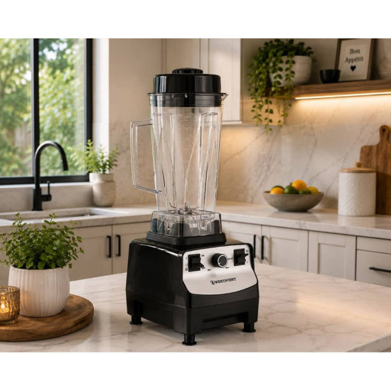 Mélangeur Professionnel Westpoint de 2 Litres et 1300 Watts avec Bol en Plastique