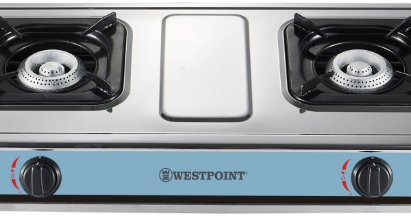 Cuisinière au Gaz Propane à Allumage Automatique à 2 Brûleurs en Fonte Westpoint