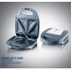 Sandwich Maker 680-820W 110V/60HZ Black Westpoint
