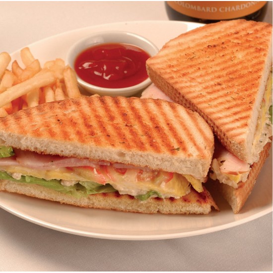 Sandwich Maker 680-820W 110V/60HZ Black Westpoint