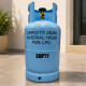 Tank Gaz Propane Vide 25lbs, Tête Vissée