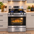 GE GAS RANGE 30" STAINLESS