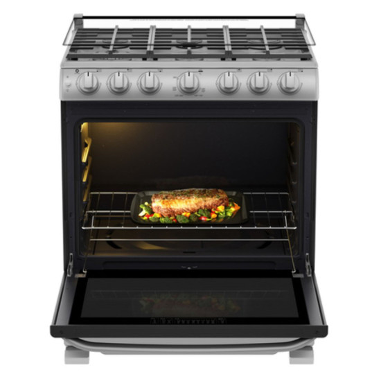 Cuisinière à Gaz Mabe 30" avec Vitre - Argent par Mabe