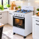 Cuisinière à Gaz 20 Pouces à 4 Brûleurs- Blanc par Westpoint
