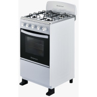 Cuisinière à Gaz 20 Pouces à 4 Brûleurs- Blanc par Westpoint