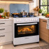Cuisinière à gaz 30 Pouces 5 foyers– Blanc par Westpoint