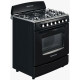 Cuisinière à Gaz 30 Pouces à 6 Brûleurs- Noir par Westpoint