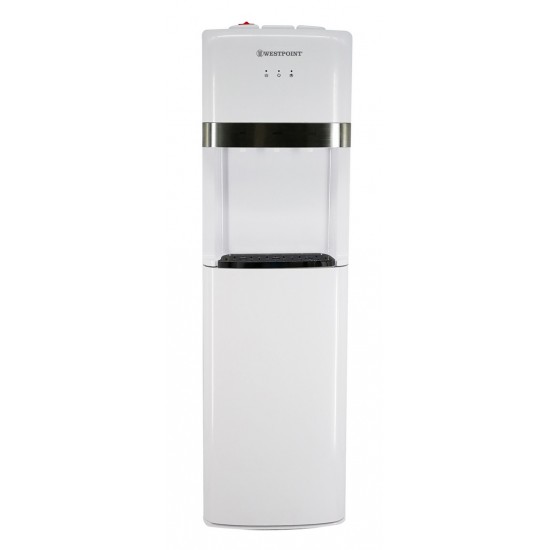 Distributeur d'eau Froide ou Chaude - Inox/ Noir - Gallon en Bas Westpoint