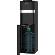 Cold & Hot Water Cooler Black - Bottom Gallon by Westpoint