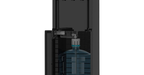 Cold & Hot Water Cooler Black - Bottom Gallon by Westpoint