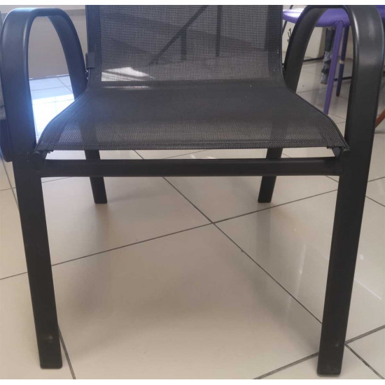 YL Leisure - Chaise d'extérieur Noir	