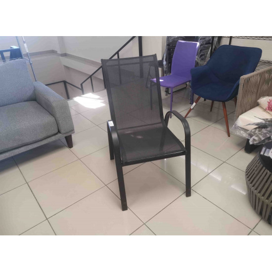 YL Leisure - Chaise d'extérieur Noir	