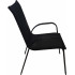 YL Leisure - Chaise d'extérieur Noir	