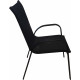 YL Leisure - Chaise d'extérieur Noir	