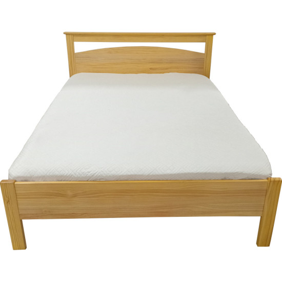Full Bed Made With Wood - Clear