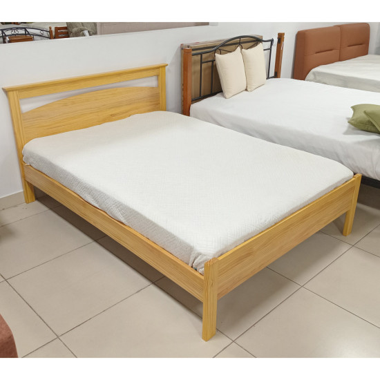 Full Bed Made With Wood - Clear