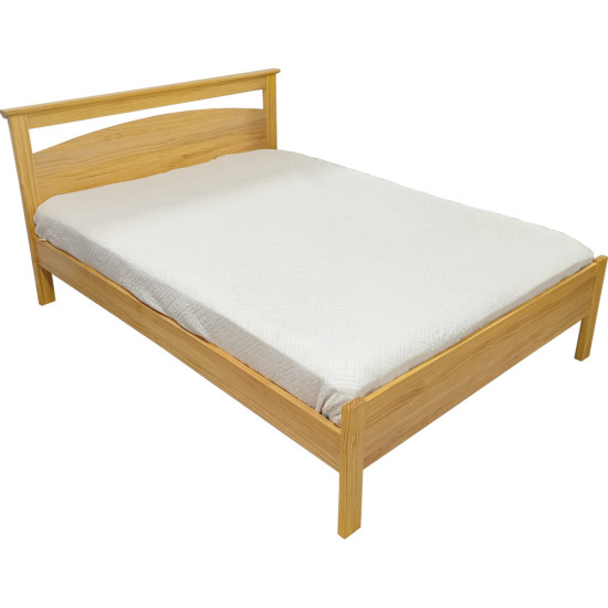 Full Bed Made With Wood - Clear